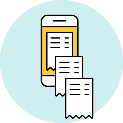 Alle Einkäufe im Blick