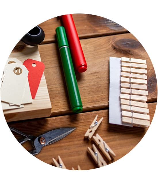 Adventskalender Material