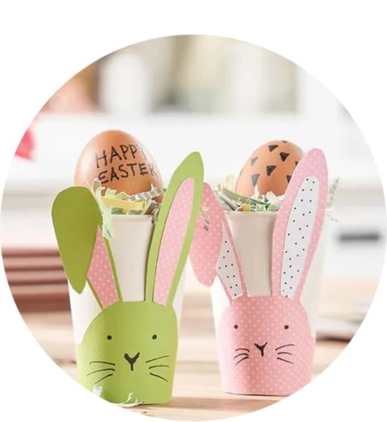 Kinder Bastelideen Ostern & Frühjahr