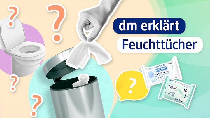 Video Entsorgung  von Feuchttüchern & feuchtem Toilettenpapier