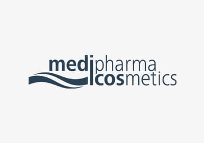 Das Logo von medipharma cosmetics