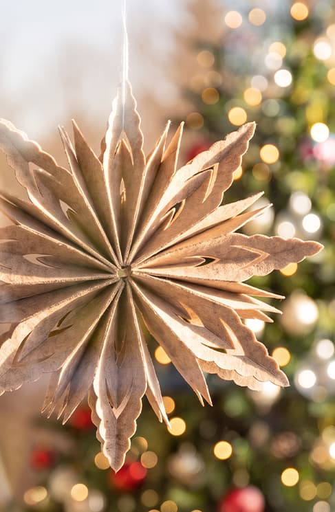 Weihnachtsdeko Produkte. Bild mithilfe von KI erstellt
