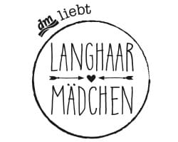 Langhaarmädchen Logo