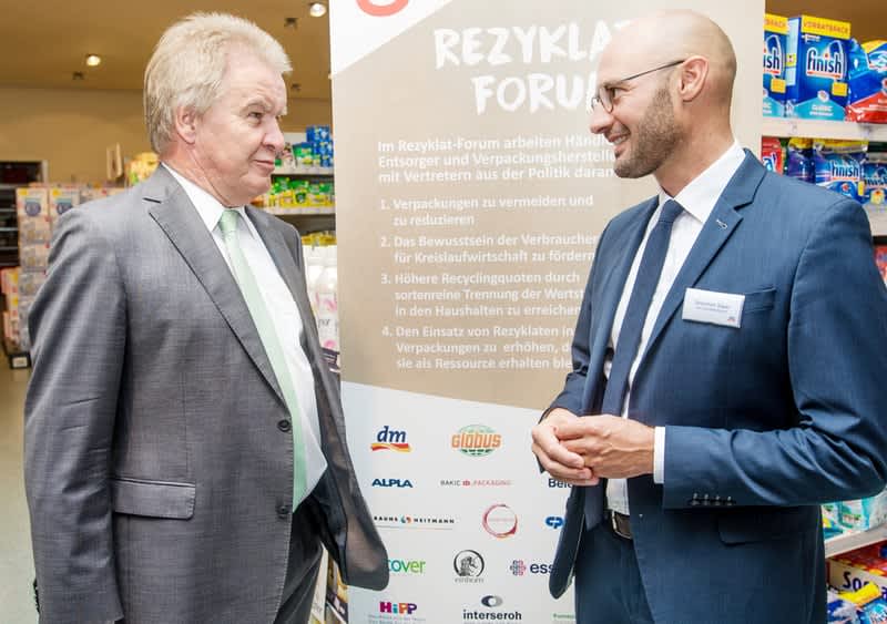 Gespräch Umweltminister Franz Untersteller und Sebastian Bayer