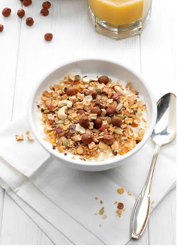 Test Frühstück Teaserbild muesli+granola