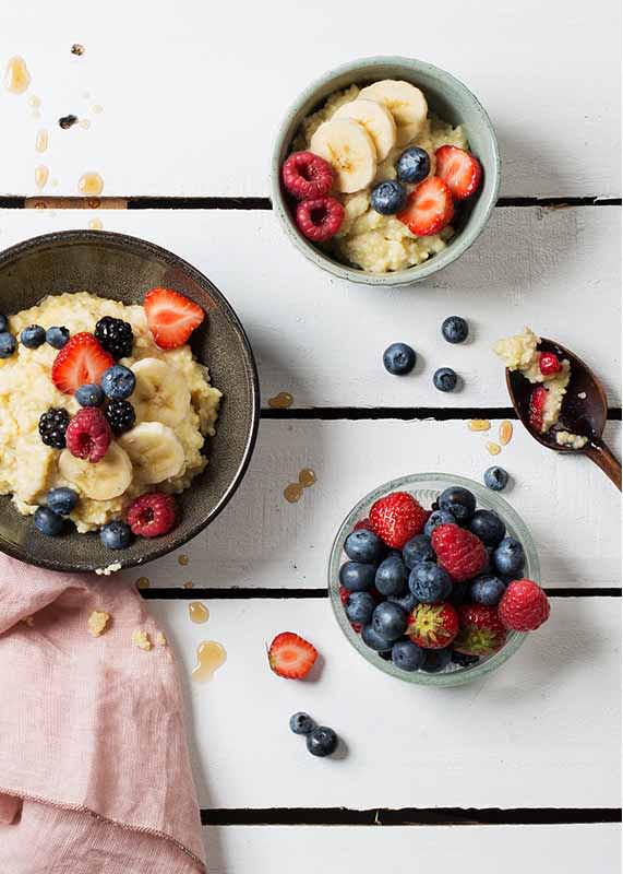 Porrdige & Frühstücksbrei