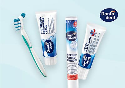 Dontodent Produkte dritte Zaehne