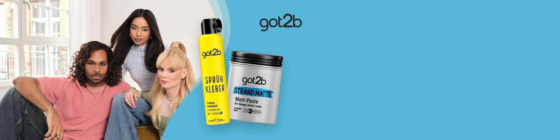 Schwarzkopf got2b bietet Haarfarben und Haarstyling-Produkte, mit denen Du Dir einen außergewöhnlichen Look kreieren kannst.