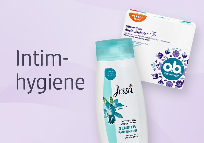 Intimhygiene Produkte