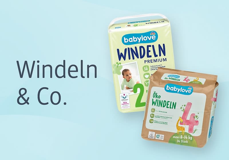 babylove Windeln und Wickelzubehör