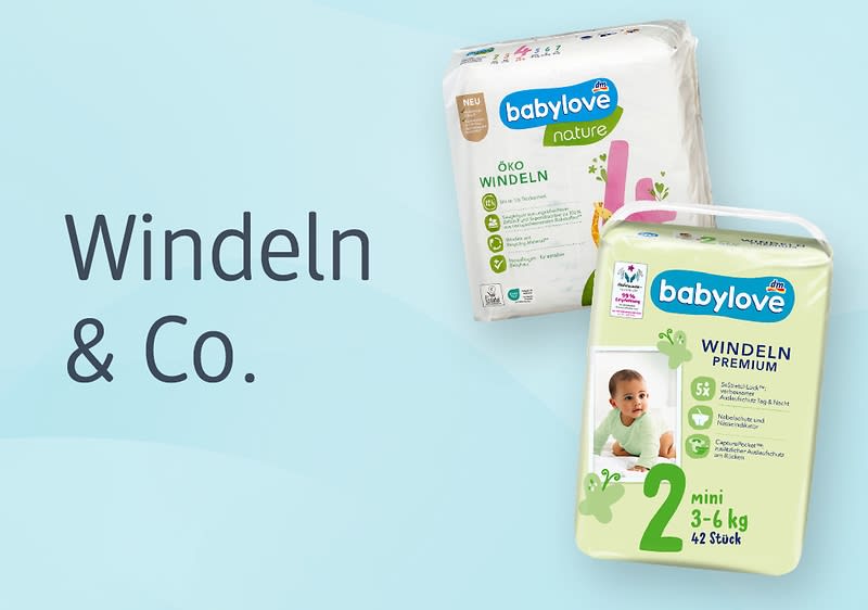 babylove Windeln und Wickelzubehör