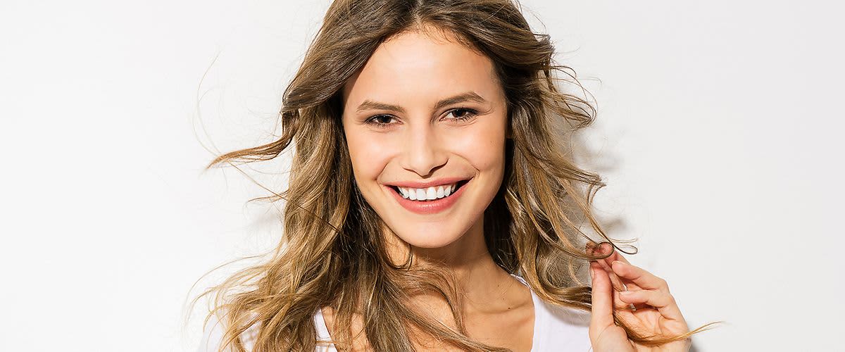 Dunkelblonde Haare