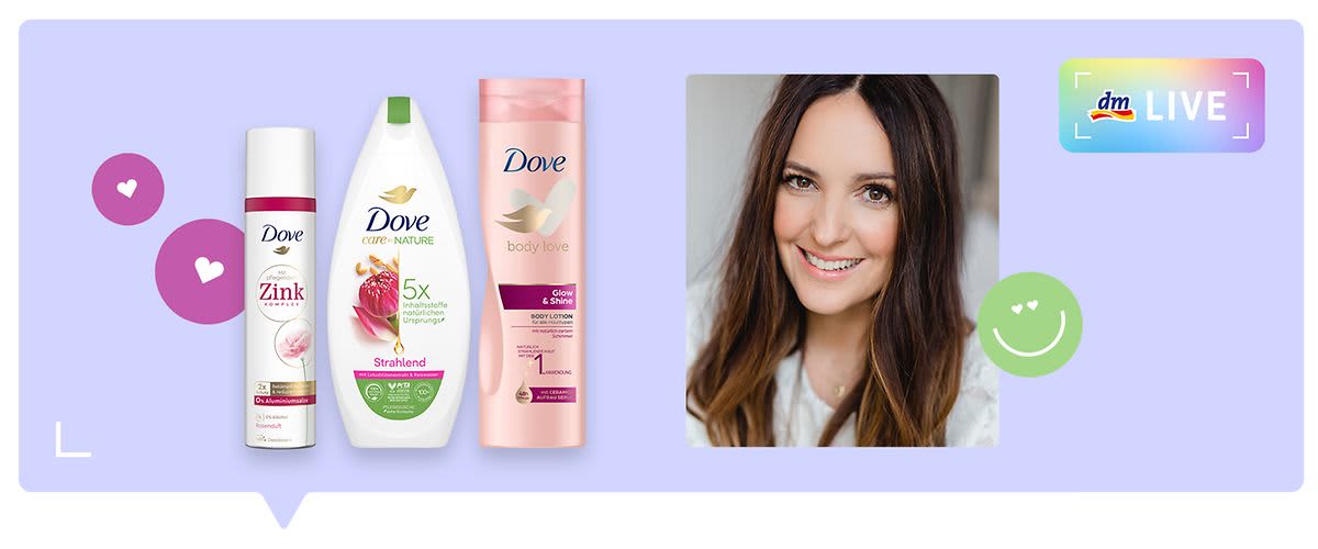 dmLive mit Dove und Johanna Klum