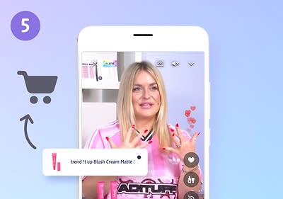 dmLIVE-Shopping Step 5