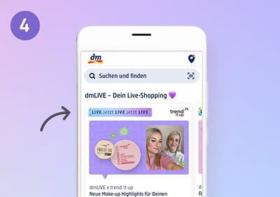 dmLIVE-Shopping Step 4