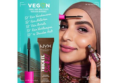 Die Brow Mascara ist vegan.