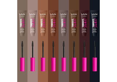 Die Thick It. Stick It! Brow Mascara ist in unterschiedlichen Farben erhältlich.