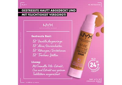 Die Haut wird natürlich ebenmäßig.