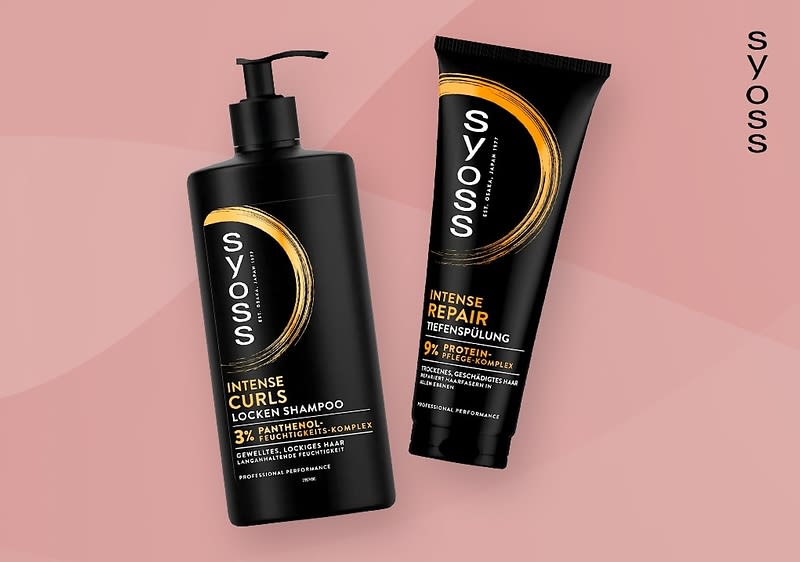 Syoss Intense Plex Shampoo und Haarfarbe