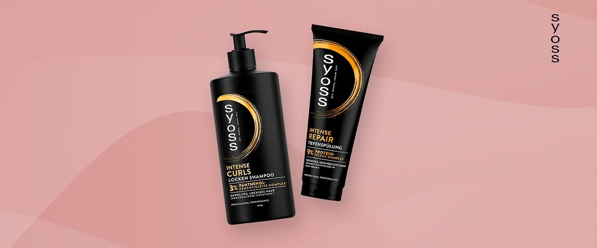 Syoss Intense Plex Shampoo und Haarfarbe