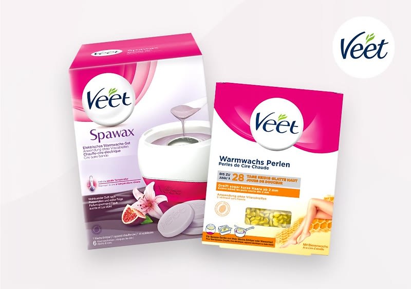 Mit Veet Warmwachs genießt du lang anhaltende Ergebnisse.