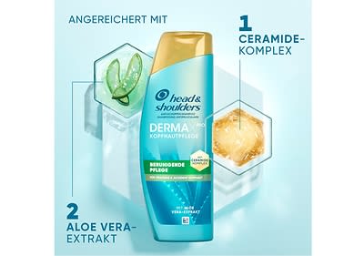 Das Shampoo DermaX Pro reinigt die Kopfhaut.