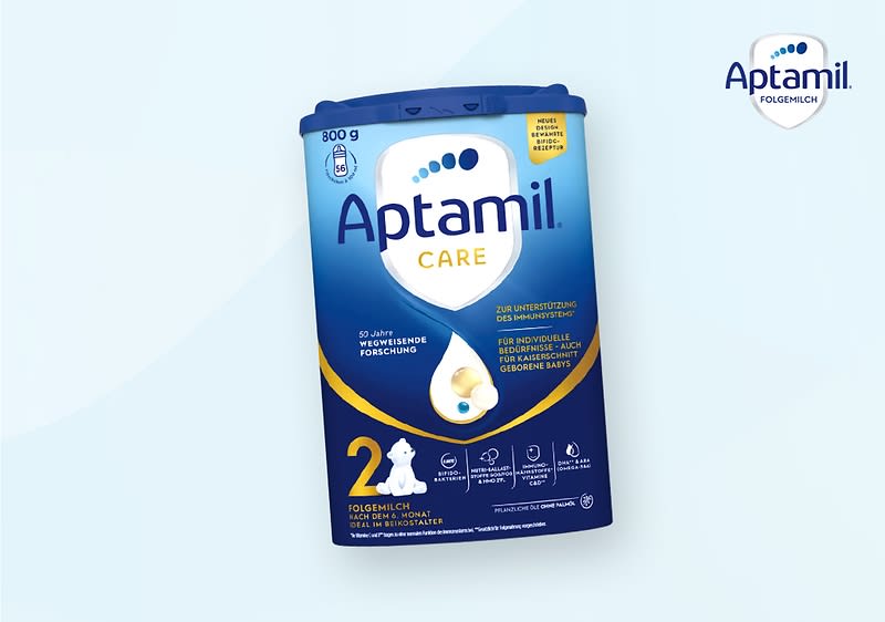 Aptamil Folgemilch Packung