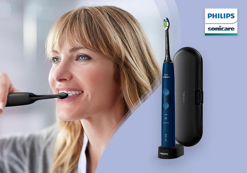 Philips Sonicare bietet Ihnen mit seinen Schallzahnbürsten stets die richtige Zahnpflege.