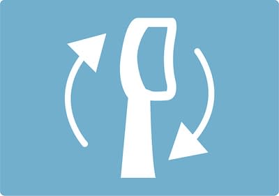 Regelmäßiger Bürstenkopf Wechsel