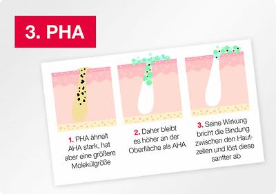 Die in den Neutrogena® Anti-Pickel+ Produkten enthaltene Beta-Hydroxy-Säure klärt Talg, der in den Poren eingeschlossenen ist.