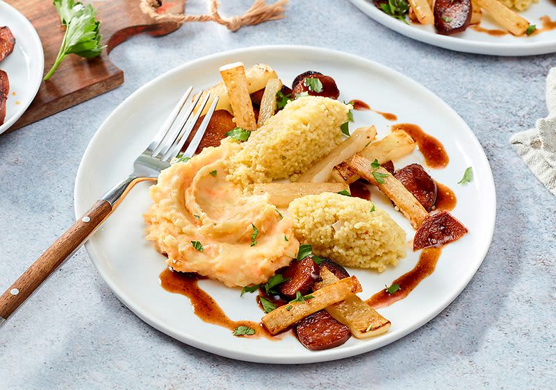 Hirse-Risotto mit Rettich