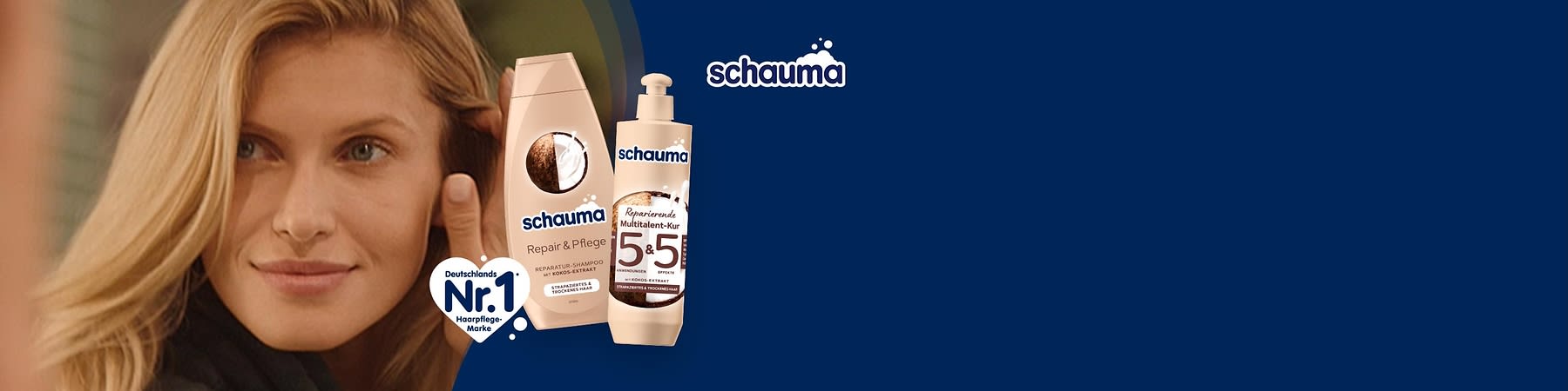 Finde mit dem Schauma Produktfinder die passende Pflege für Dein Haar.