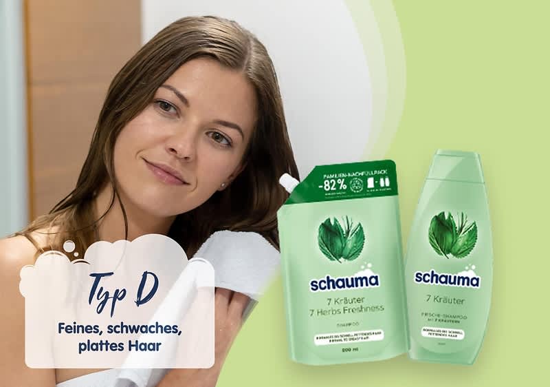 Schauma Produkte speziell für feines Haar