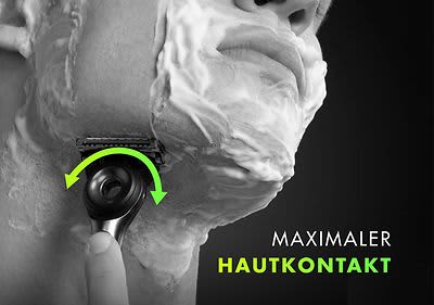 Gillette Labs Rasierer für maximalen Hautkontakt