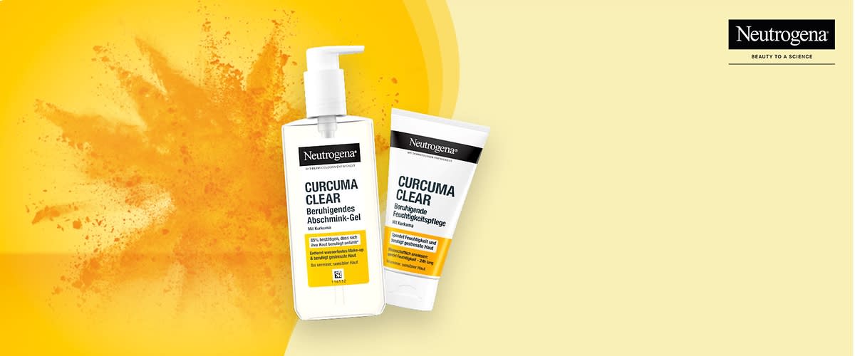 Neutrogena Curcuma Clear Pflegeprodukte