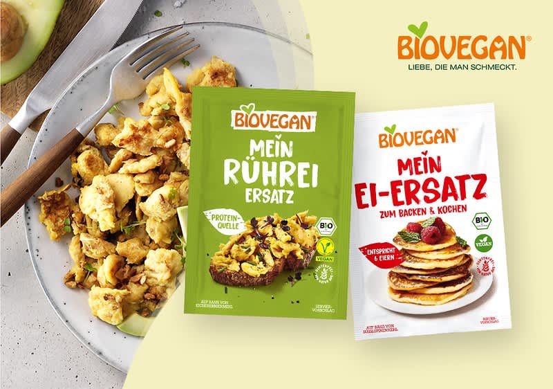 Lecker, vegan & schnell zubereitet: Entdecke die Ei-Alternativen von BIOVEGAN