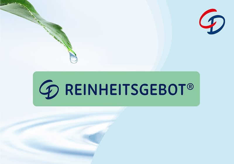 Die Marke CD hat sich einem Reinheitsgebot® verpflichtet.