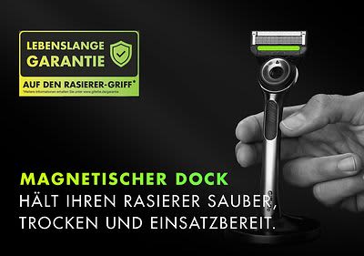 Gillette Labs Rasierer mit magnetischem Dock