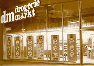 historischer dm-Markt in den 70ern