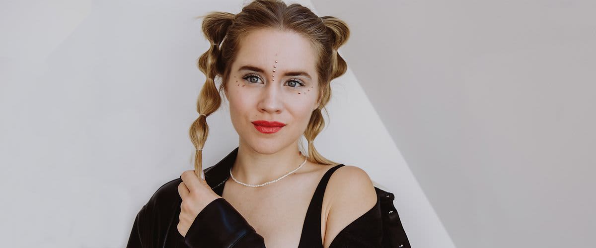 Festival Look mit Glitter