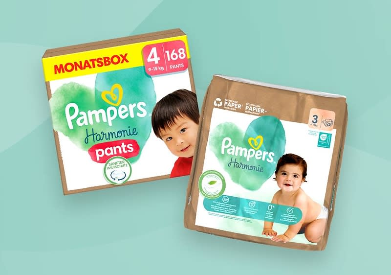 Pampers Harmonie für sanften Hautschutz