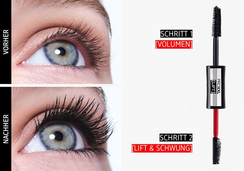 Für Volumen und Länge die Pro XXL Mascara von L'Oréal Paris