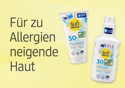 Med Ultra Sensitiv Serie von SUNDANCE für empfindliche Haut