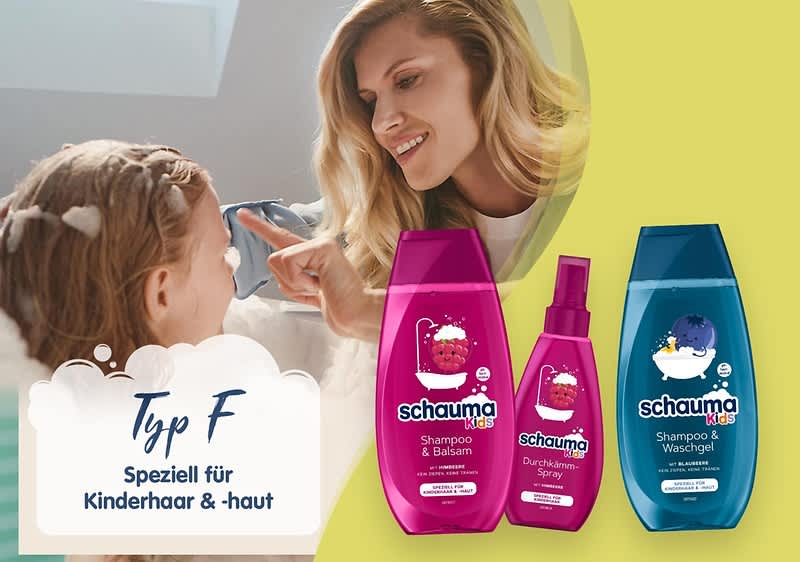 Schauma Produkte speziell für Kinder