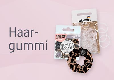 Haaraccessoires: Invisibobble und Ebelin Haargummis