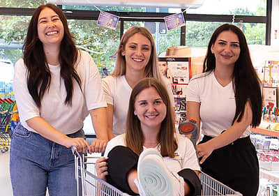 Finde Deinen Platz im dm-Markt