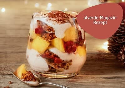 Veganes Bratapfel-Lebkuchen-Tiramisu