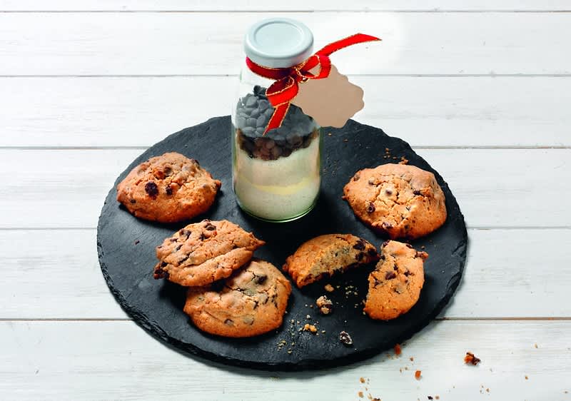 Vegane Cookies mit Schoko