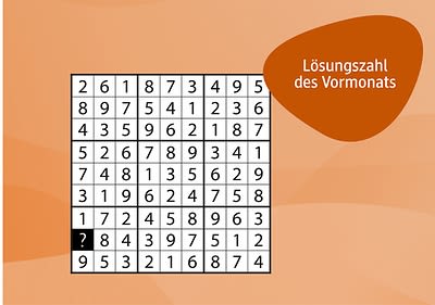 Ein vollständig ausgefülltes Sudoku