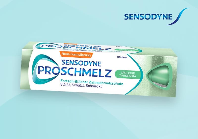Entdecke Sensodyne ProSchmelz.